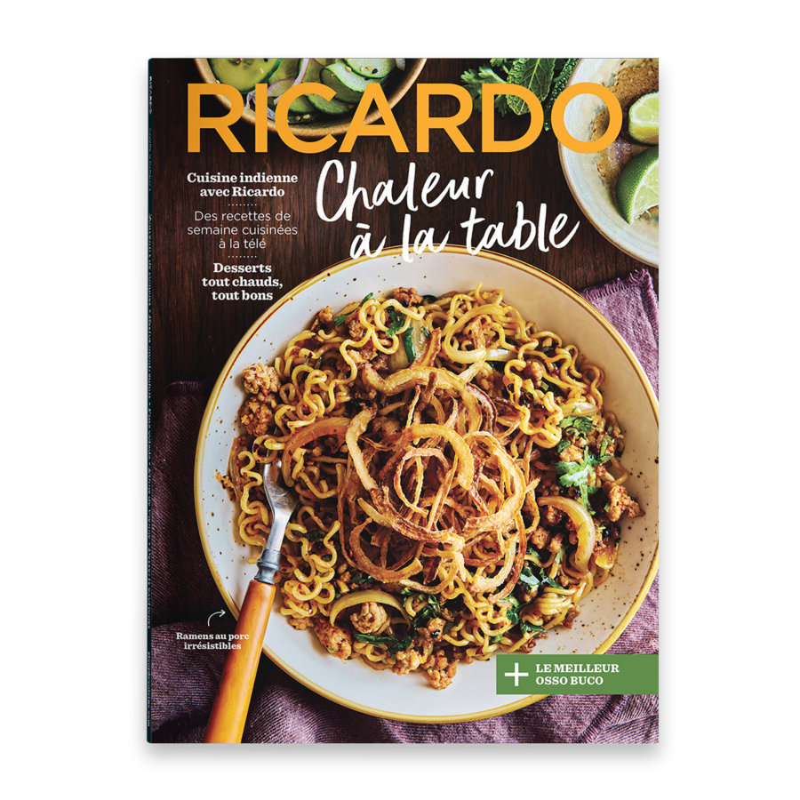 Magazine RICARDO 2026 Vol 24 No 3 - H2 Chaleur à la table - Photo 0