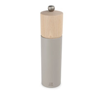 Moulin à sel manuel en bois, gris galet 21 cm Peugeo