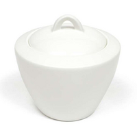Sucrier blanc en porcelaine