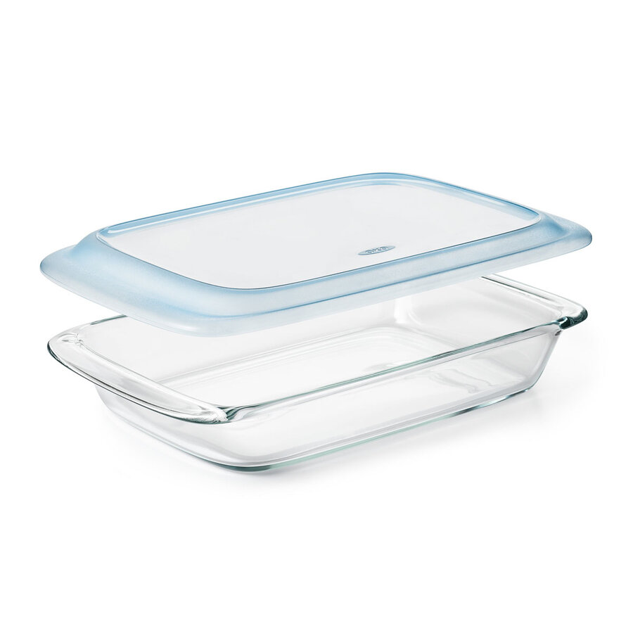 Oxo Rectangular Glass Baking Dish with Lid - Photo 1