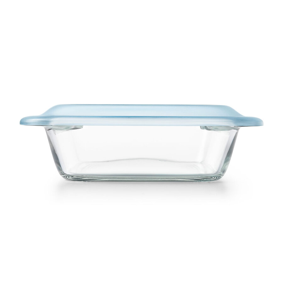 Plat de cuisson carré en verre avec couvercle OXO - Photo 2