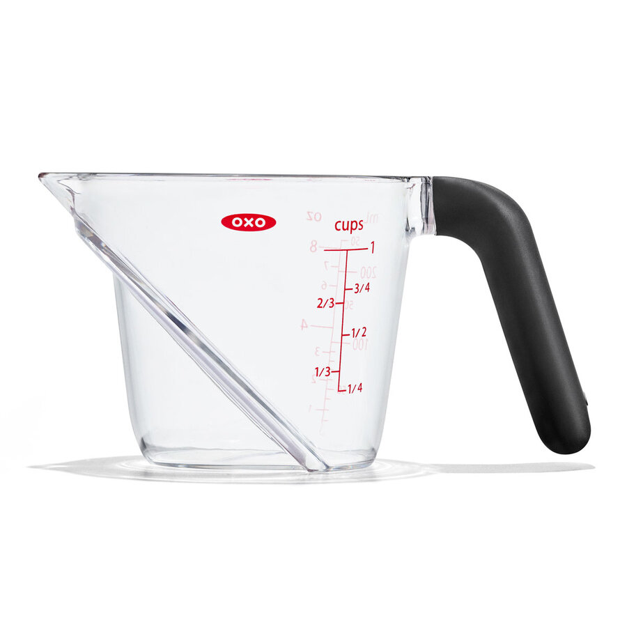 Tasse à mesurer 1 tasse en plastique avec mesures inclinées OXO - Photo 2