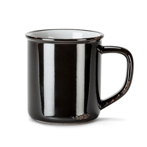 Large enamel mug