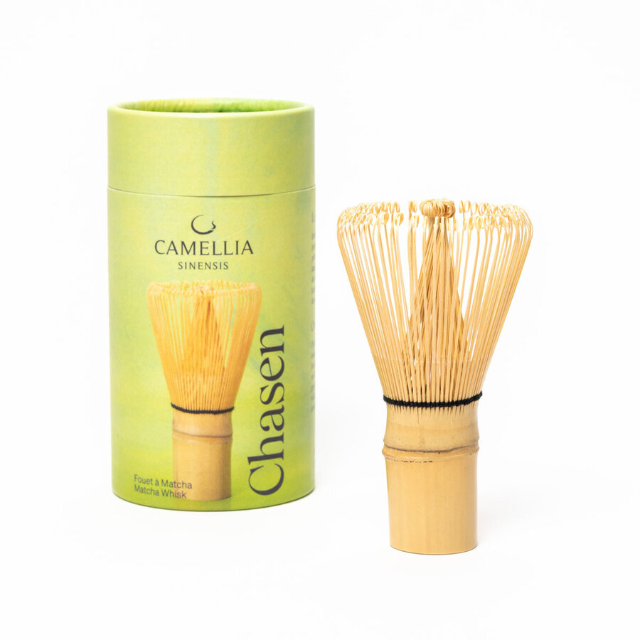 Fouet à Matcha en bambou blanc CAMELLIA SINENSIS - Photo 0