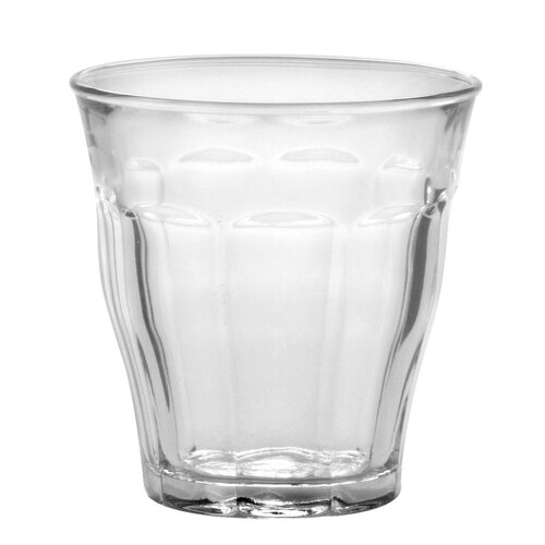 Duralex Picardie single clear glass tumbler