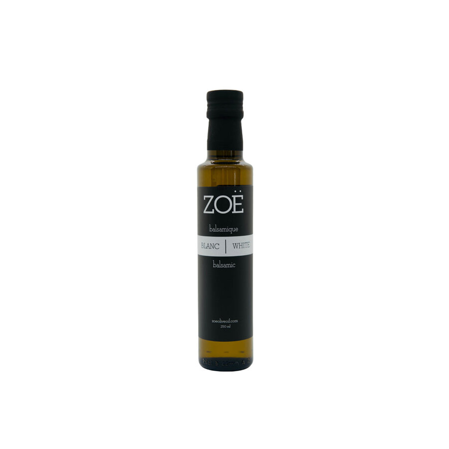 Vinaigre balsamique blanc 250ml ZOË - Photo 0