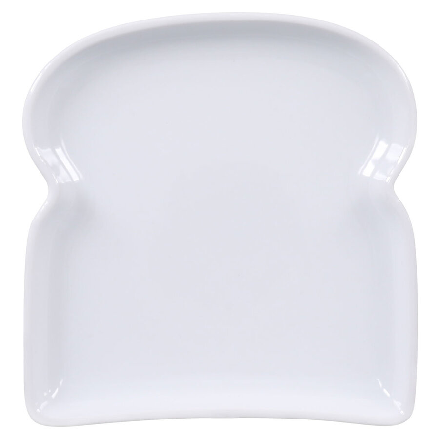 Assiette en forme de pain 6.25" x 6.75" BIA - Photo 1