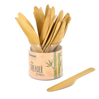 Mini bamboo spreader knife