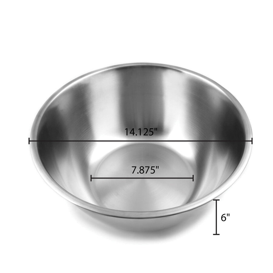 Stainless steel mixing bowl - Photo 3