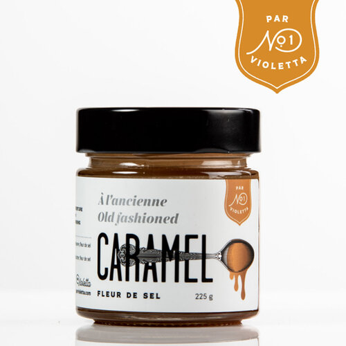Pot de caramel à la fleur de sel à l'ancienne
