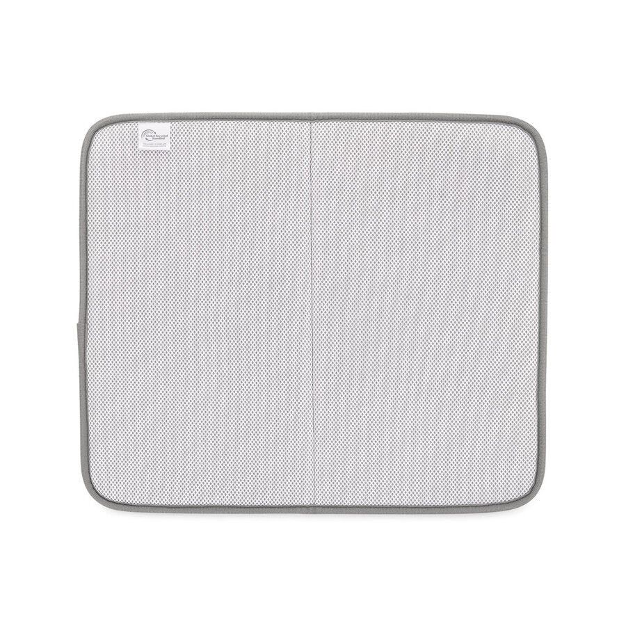 Tapis de séchage en microfibre gris - Photo 1