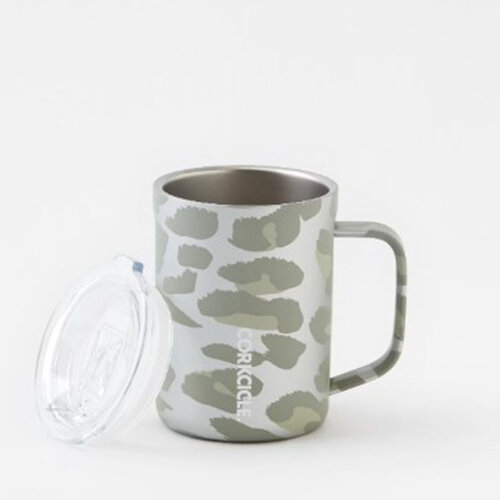 Corkcicle Snow Leopard Mug