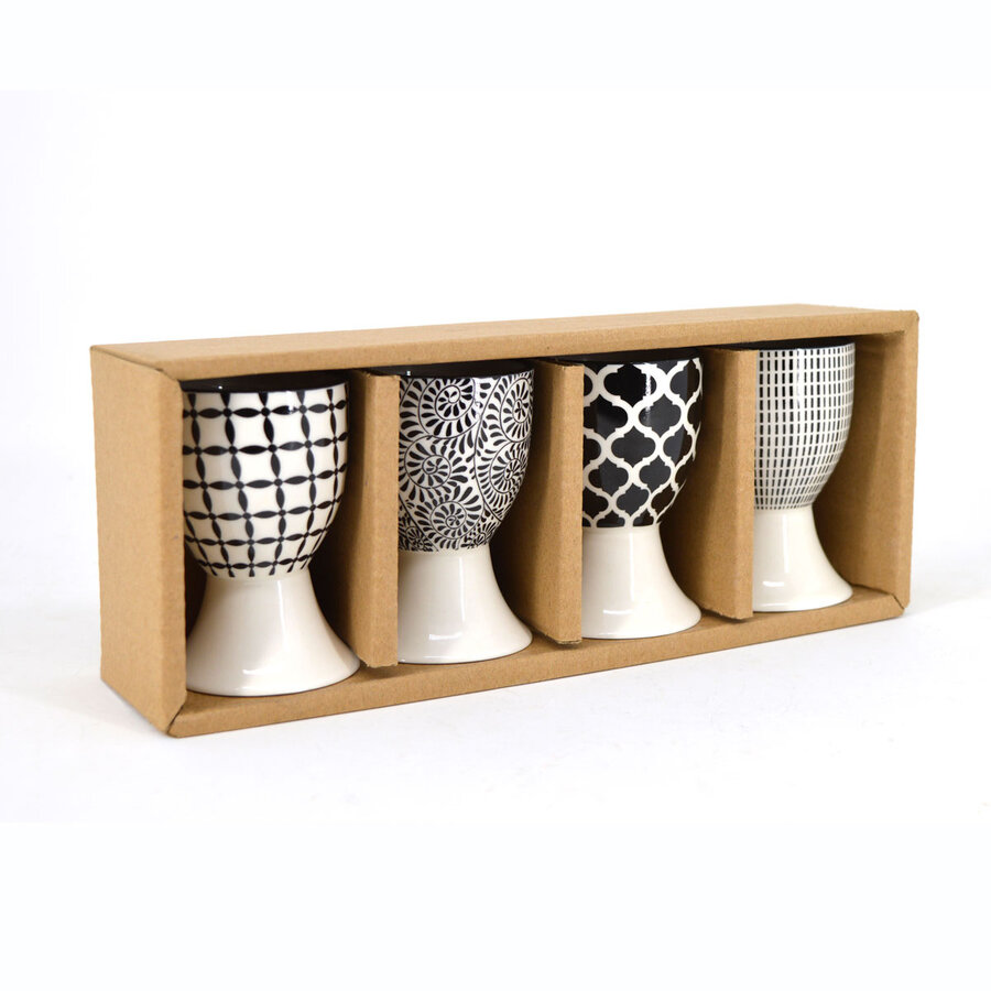 Set of 4 BIA Egg Cups - Photo 4