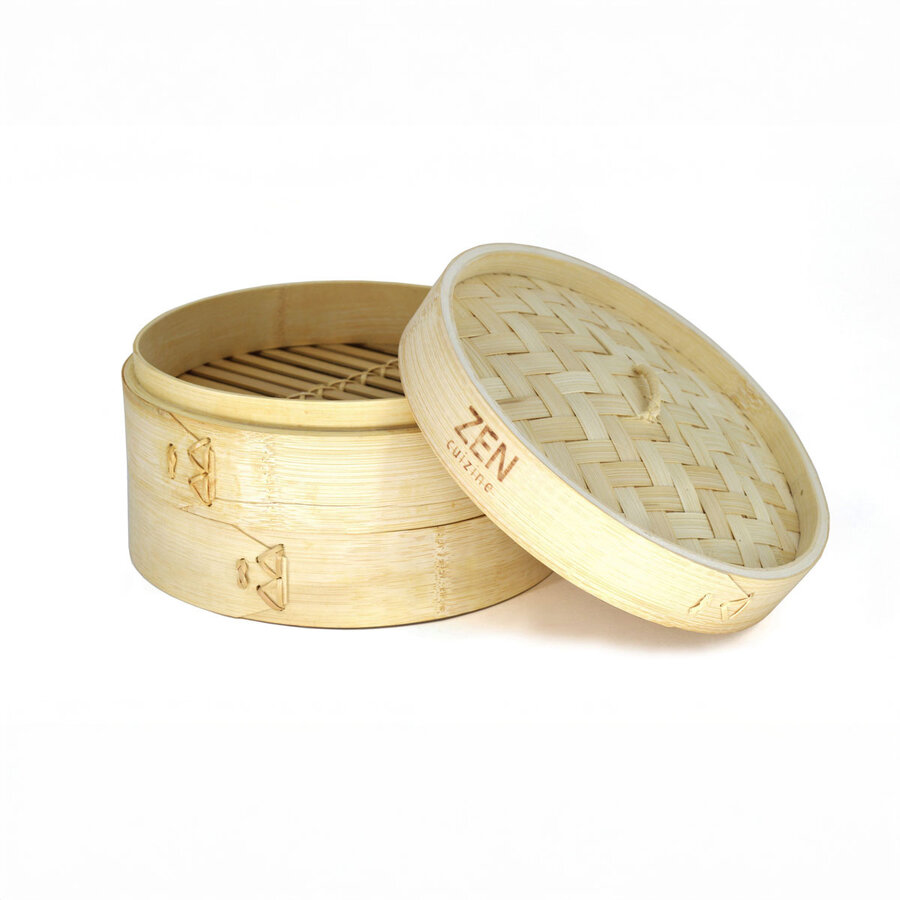 Zen Cuisine Bamboo Steamer Baskets - Photo 1
