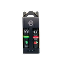 Coffret duo huile lime + vinaigre balsamique canneberge (2 x 250ml) ZOË