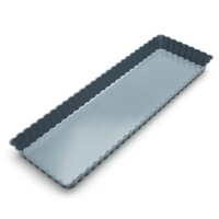 Quiche pan with removable bottom