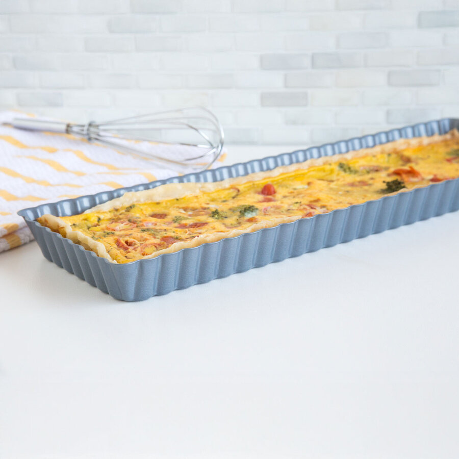 Moule à quiche à fond amovible 14 X 4.75 pouces - Photo 4