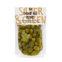 Silver & Green Thyme & Bay Olives