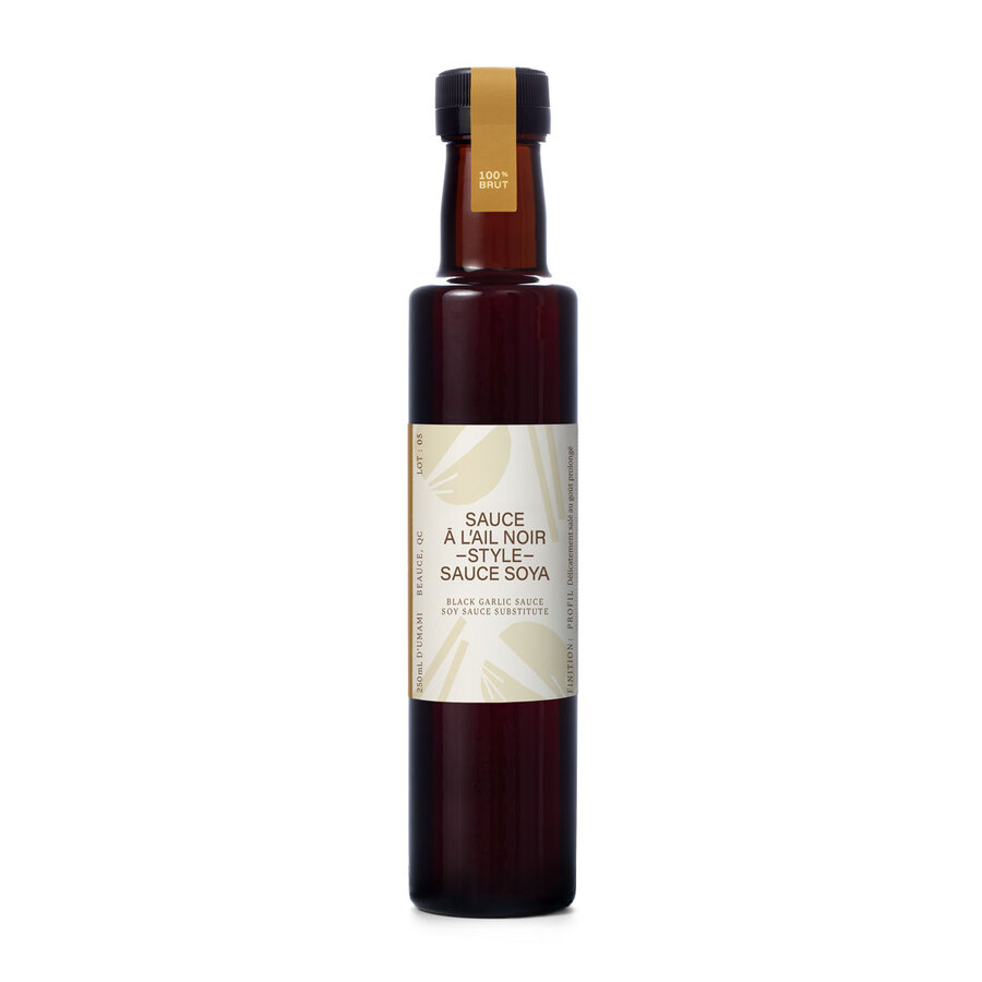 Sauce à l'ail noir 250ml - Photo 0