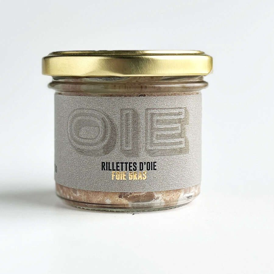 Goose Rillettes with Foie Gras 90g - Photo 0