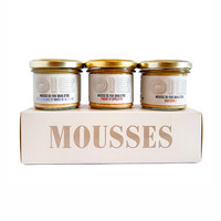 Coffret dégustation de 3 mousses  de foie gras d'oie (3 x 90g) LA FERME QUÉBEC OIES