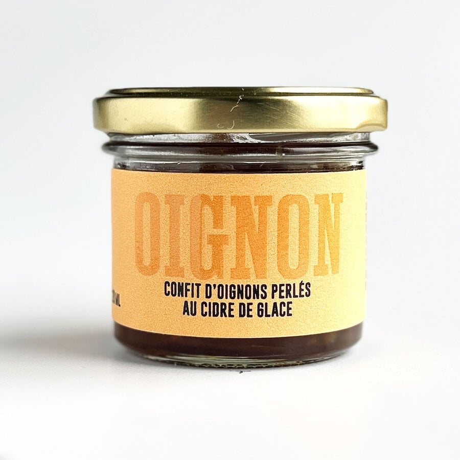 Confit d'oignons perlés au cidre de glace 120ml - Photo 0