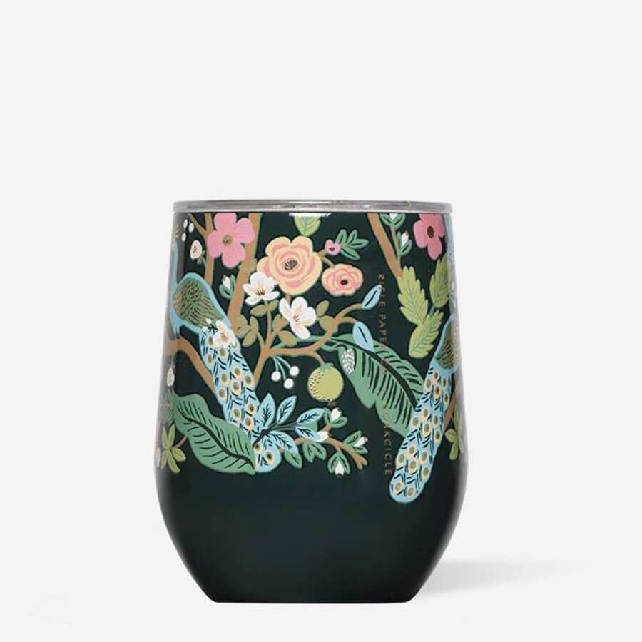 Peacock Corkcicle Stemless Wine Cup - Photo 0