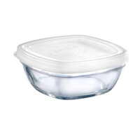 Square bowl with lid Duralex
