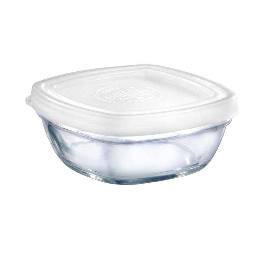 Square bowl with lid Duralex - Photo 0