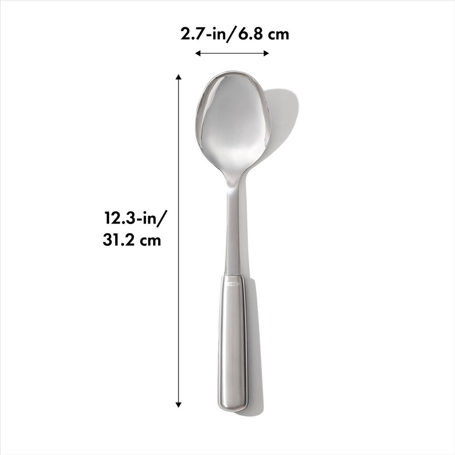 Cuillère de cuisine en acier inoxydable OXO - Photo 3
