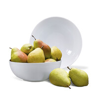 Bol de service blanc rond 23 cm BIA