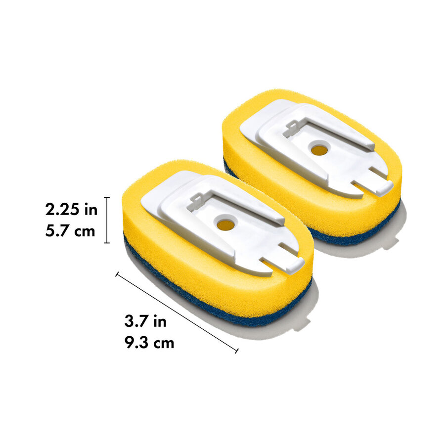 Recharges pour brosse à récureur la vaisselle (ensemble de 2) OXO - Photo 1