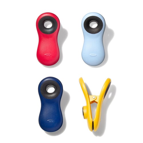 OXO Magnetic All-Purpose Clips, Set of 4