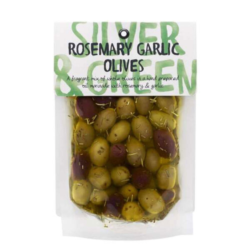 Olives au romarin et à l'ail