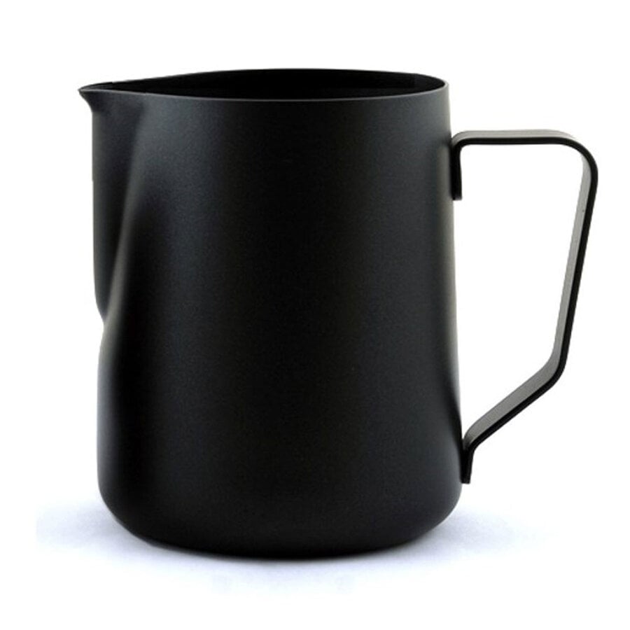 Pichet pour mousser le lait, en acier inoxydable fini noir, 710 ml - Photo 2