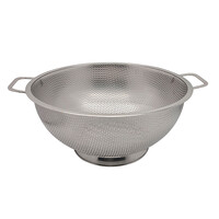 Stainless steel colander