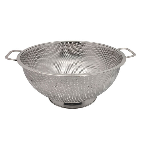 Stainless steel colander