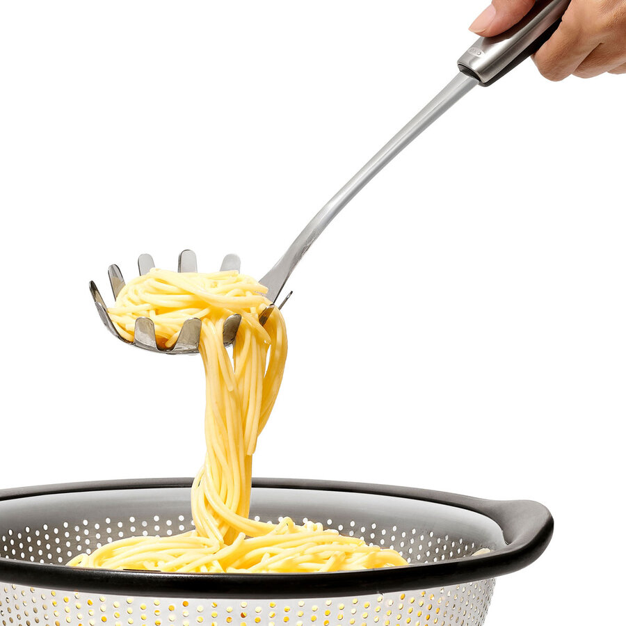 Stainless Steel Spaghetti Spoon - Photo 1