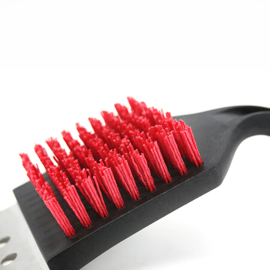 Brosse à barbecue à poils de nylon, pour nettoyage à froid BBQ DEVIL - Photo 2