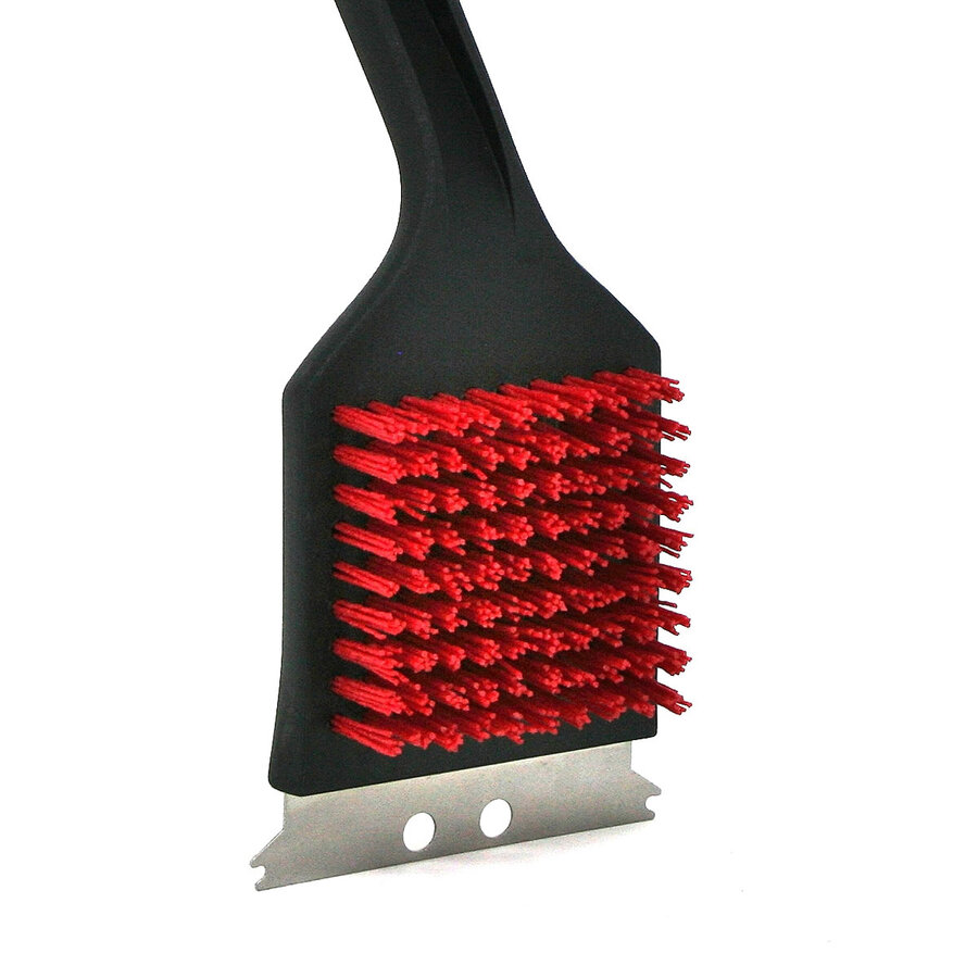 Brosse à barbecue à poils de nylon, pour nettoyage à froid BBQ DEVIL - Photo 4
