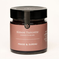 Strawberry and elderberry jam