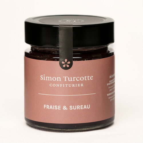 Confiture fraise et sureau