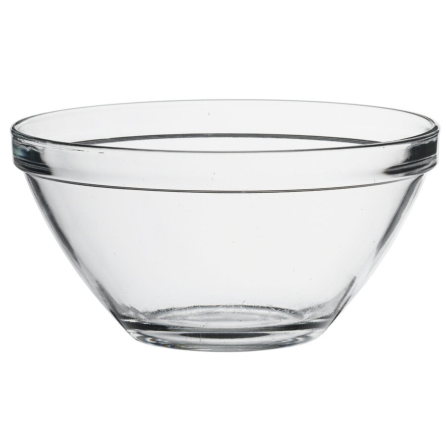 Grand bol à mélanger en verre 365ml POMPEI - Photo 0