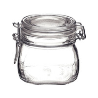 Pot de conservation en verre avec fermoir 500ml