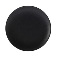Assiette noire 27.5cm CAVIAR