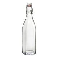 Bouteille en verre 500ml avec fermoir