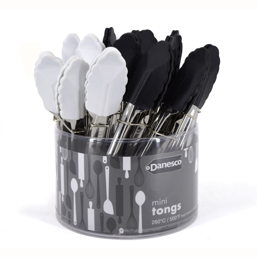 Pince miniature en silicone, noir ou blanc 6 pouces - Photo 0