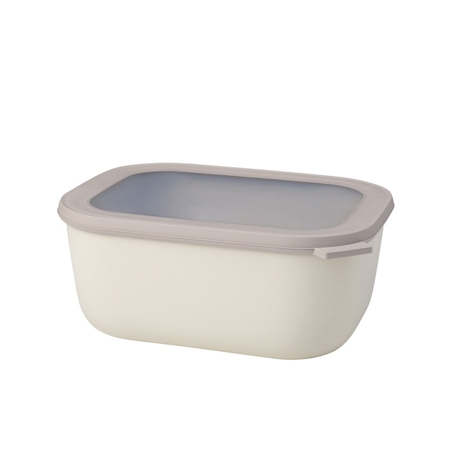 Mepal Cirqula Rectangular Multi Bowl Nordic White - Photo 0