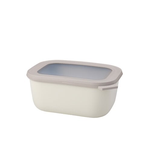 Contenant rectangulaire avec couvercle 1.5L