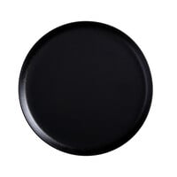 Plateau de service noir avec rebord 28cm CAVIAR